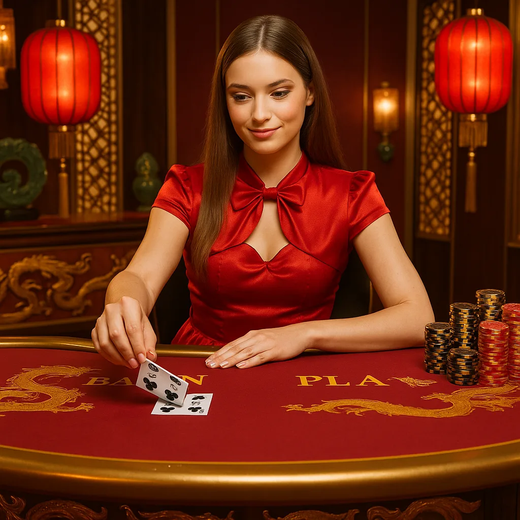 LibraBet - Live Baccarat - Croupier professionnel