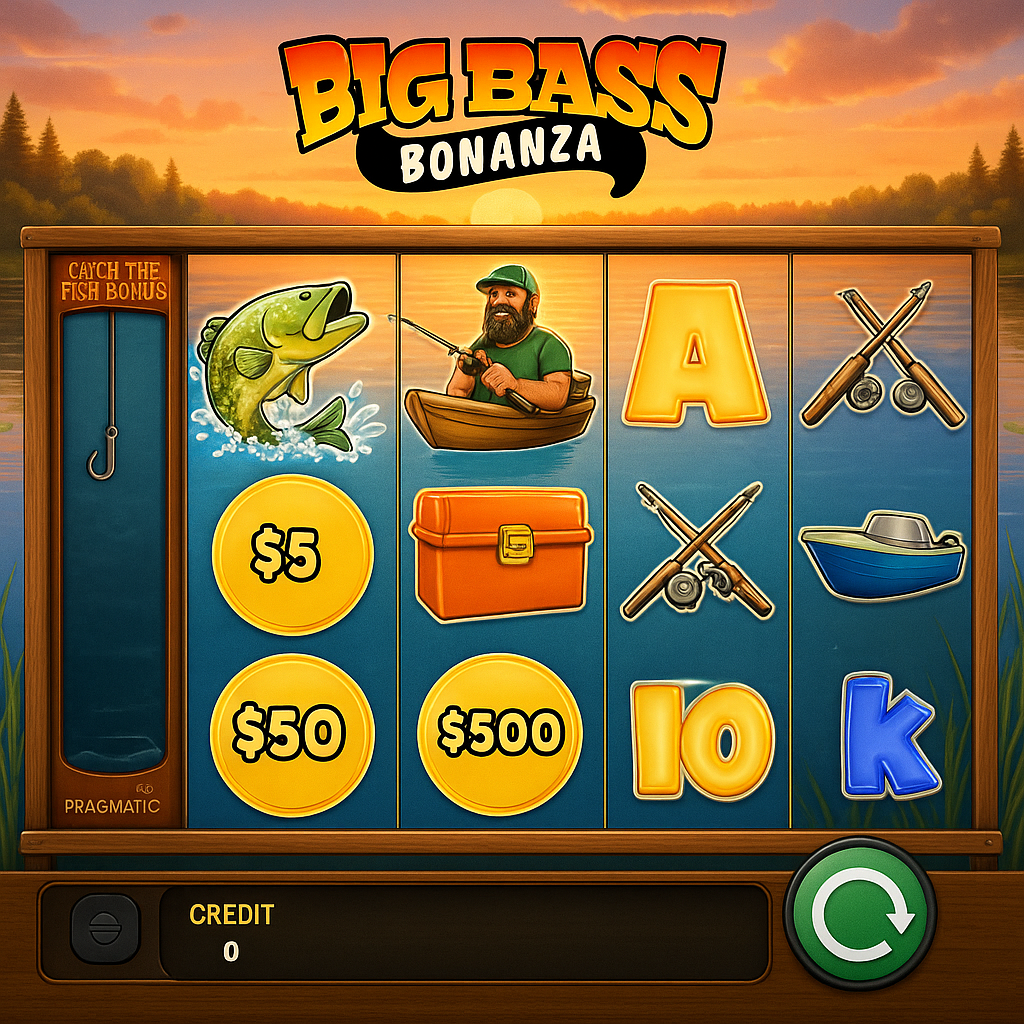 LibraBet - Big Bass Bonanza Slot - Pêche aux gros gains