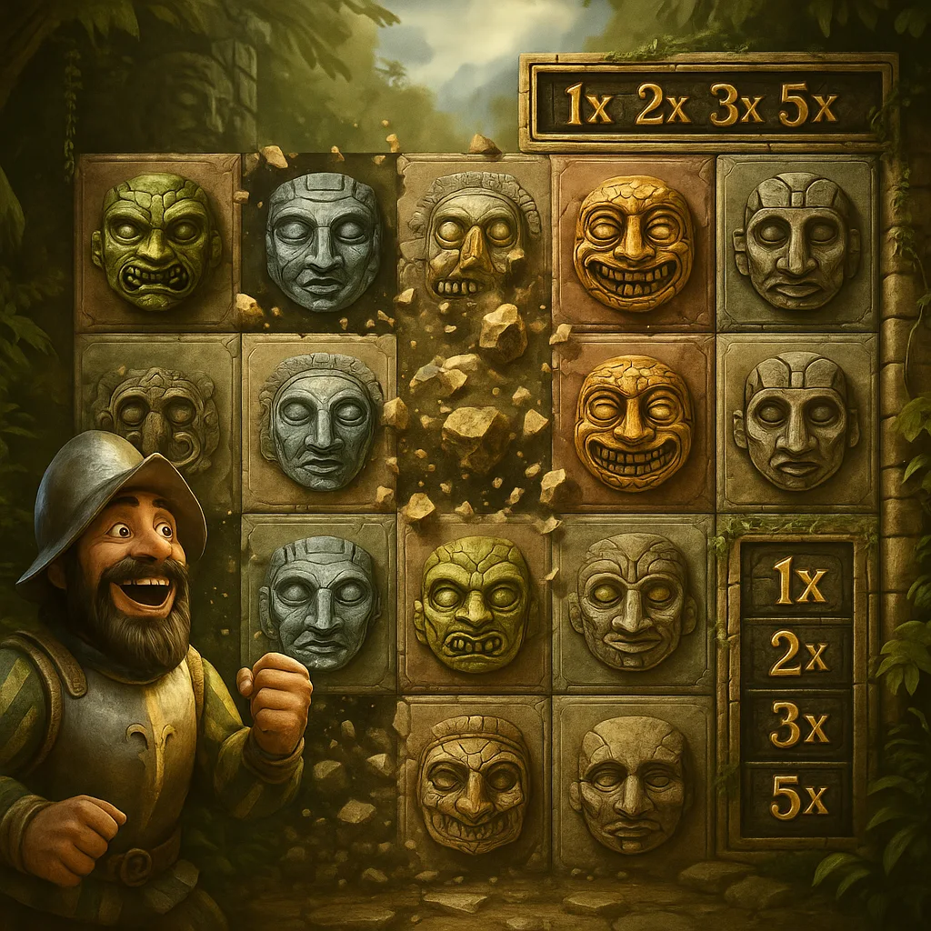 LibraBet - Gonzo's Quest Slot - Cascade de gains