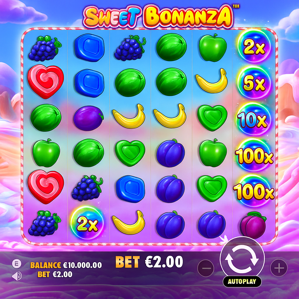 LibraBet - Sweet Bonanza Slot Game - Pragmatic Play